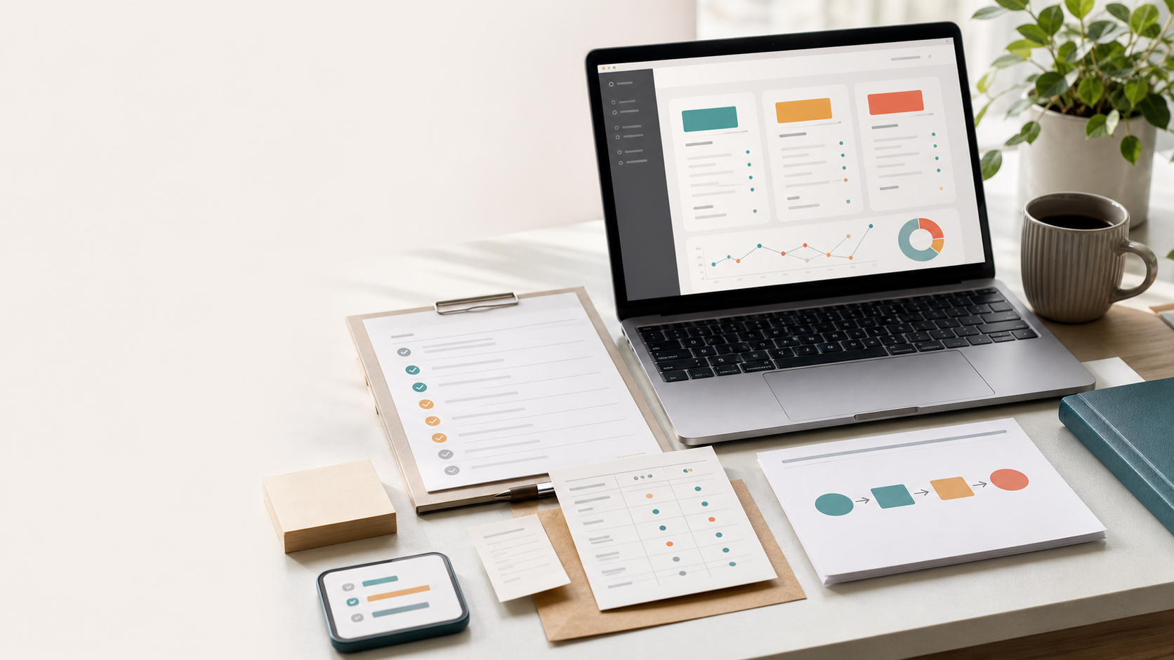 Quiet Buyer Lab B2C purchase checklist desk visual