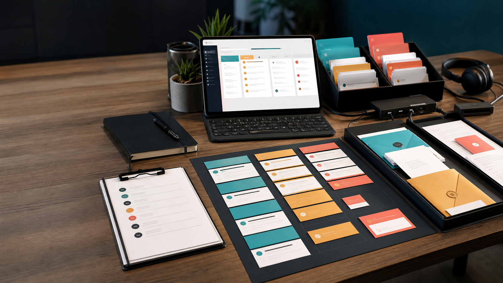 Quiet Buyer Lab live-domain onboarding command desk visual
